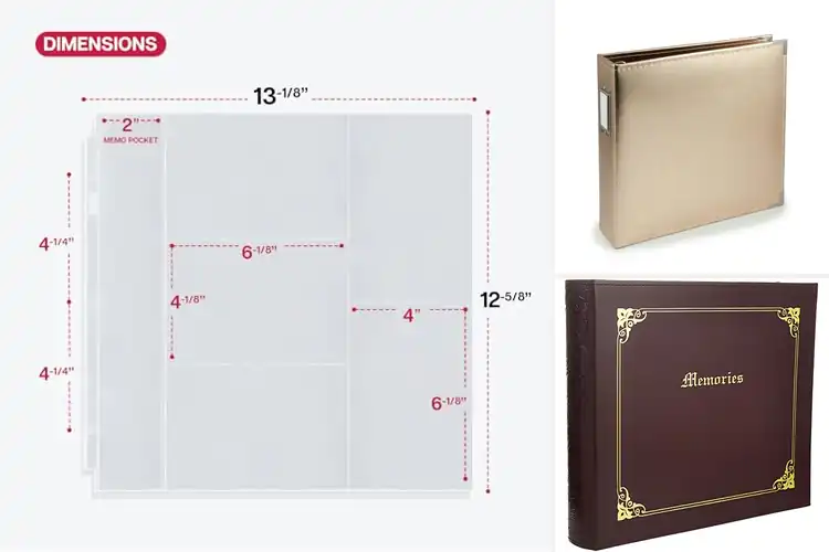 Detailed view of Best 3-Ring Scrapbook Expansions