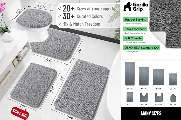 Detailed view of Best Absorbent Bath Mats