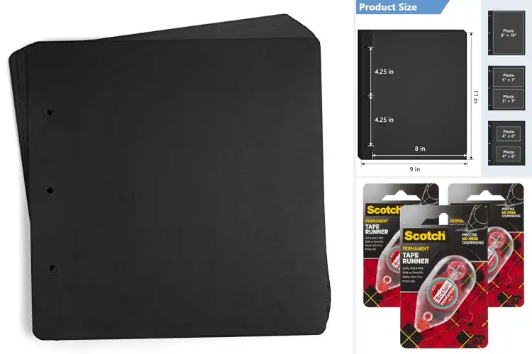 Detailed view of Best Acid-Free Scrapbook Refills: Preserve Memories Safely