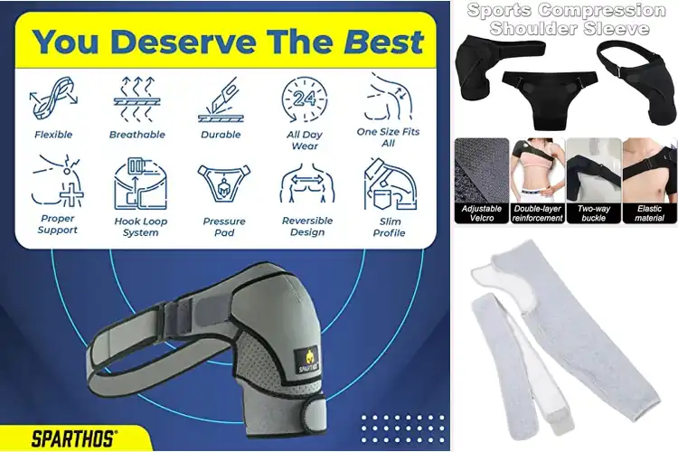 Detailed view of Best Adjustable Shoulder Guards