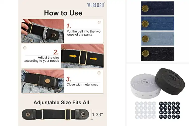Detailed view of Best Adjustable Waistbands
