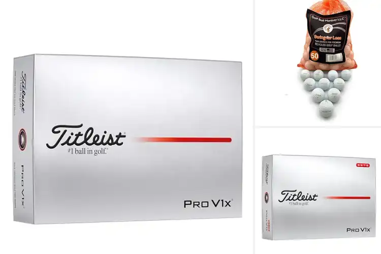 Detailed view of Best Assorted Titleist Pro V1X Models
