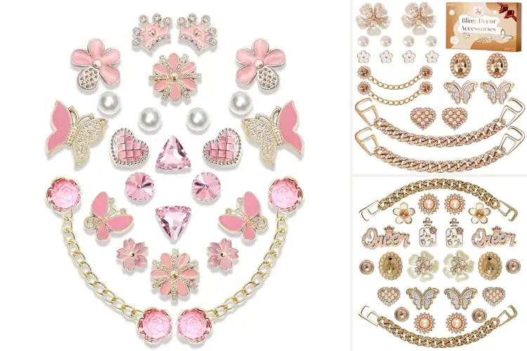 Detailed view of Best Bling Shoe Charms