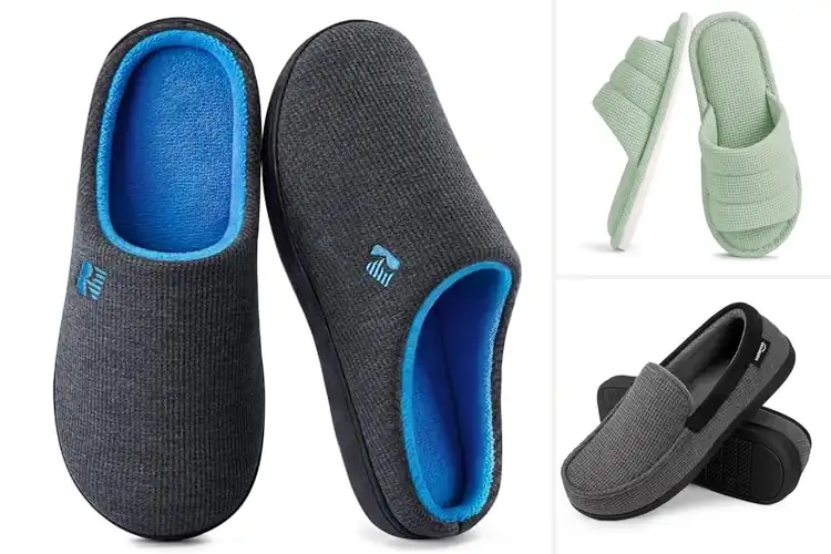 Detailed view of Best Breathable Slippers: Cool, Dry Comfort