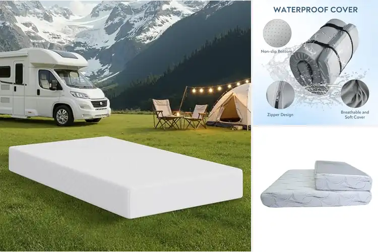 Detailed view of Best Camping Mattress Replacements For RVs