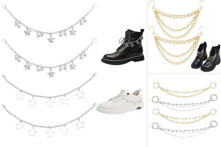 Detailed view of Best Chain Shoe Decorations