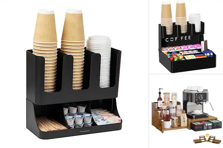 Detailed view of Best Coffee Bar Organizers