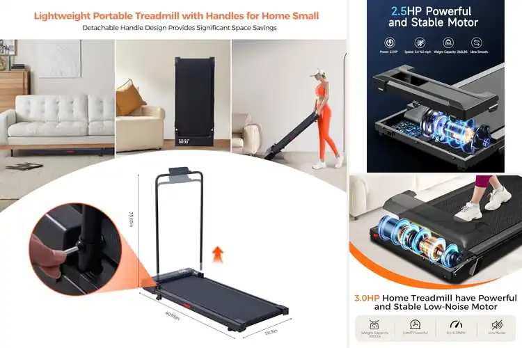 Detailed view of Best Compact Treadmills: Stay Active Anytime, Anywhere