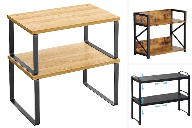 Detailed view of Best Countertop Storage Shelves