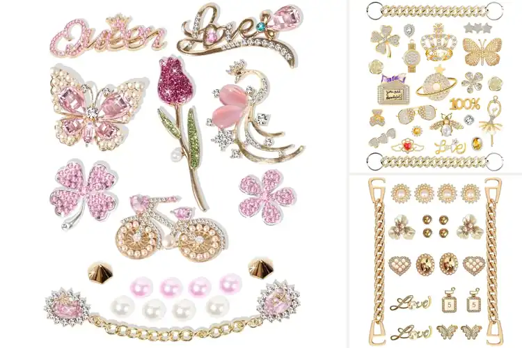 Detailed view of Best Designer Shoe Decorations