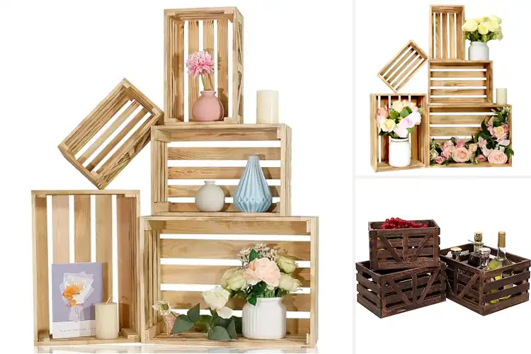 Detailed view of Best Display Crates
