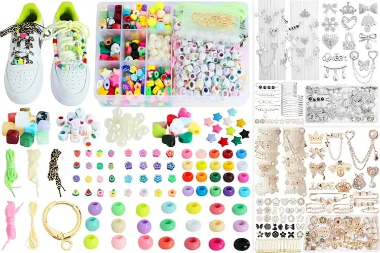 Detailed view of Best DIY Shoe Decoration Kits