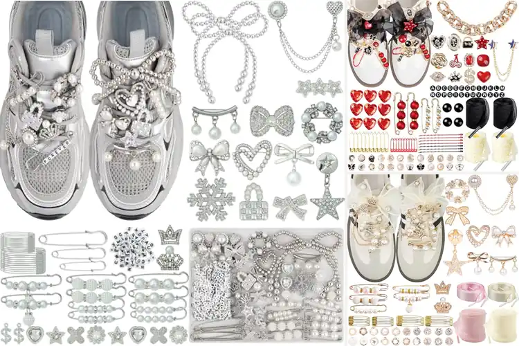 Detailed view of Best DIY Shoe Decorations