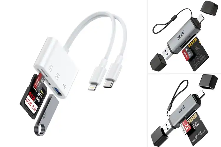 Detailed view of Best Dual Port SD Card Readers