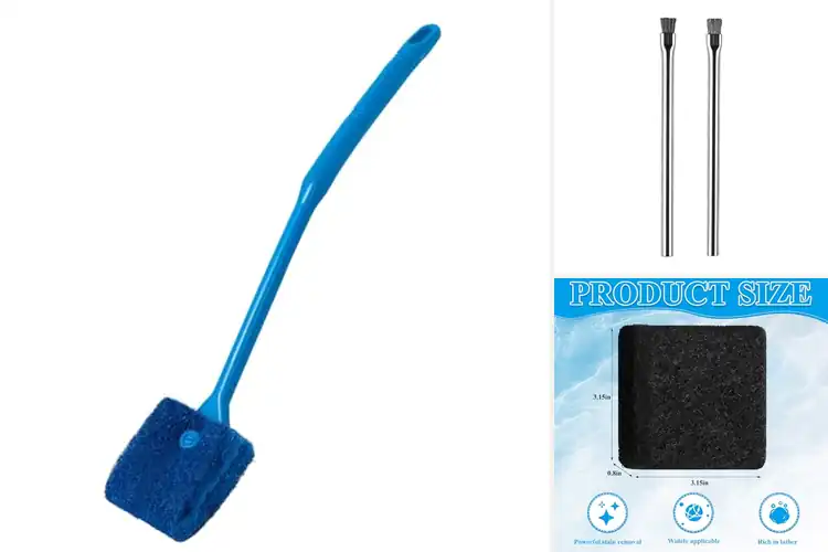 Detailed view of Best Durable Aquarium Sponge Brush Material