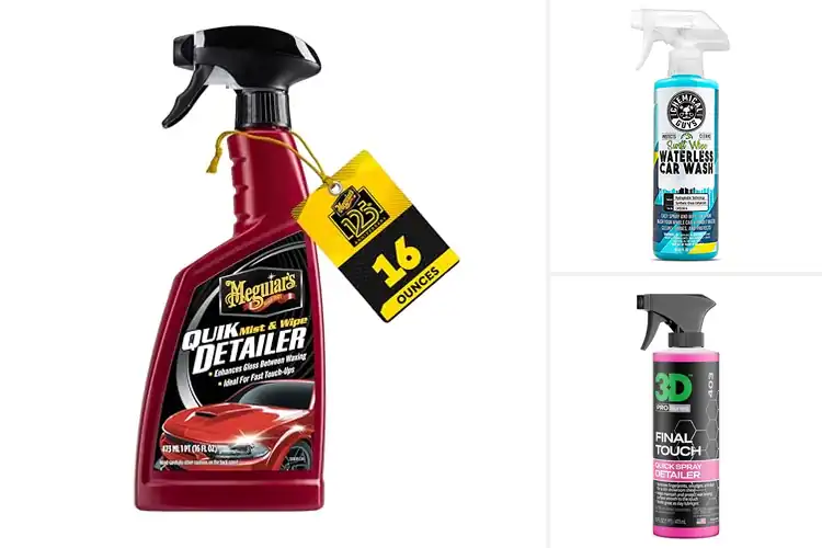 Detailed view of Best Easy To Use Detailer Spray With Wipe Off