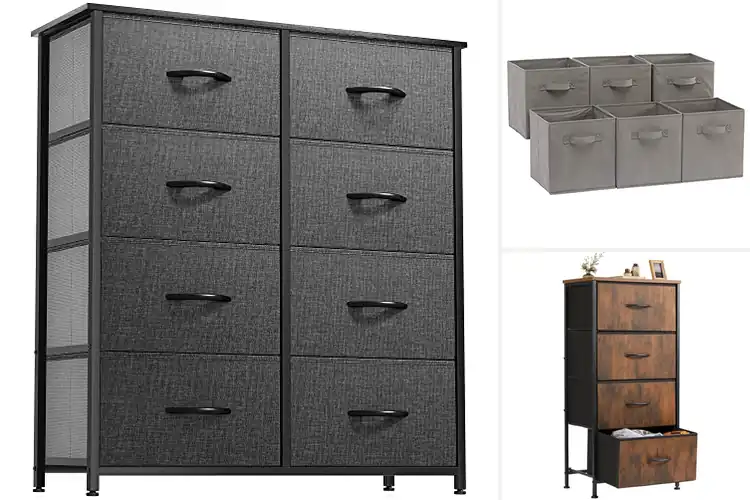 Detailed view of Best Fabric Drawers: Stylish, Sturdy & Space-Saving Storage