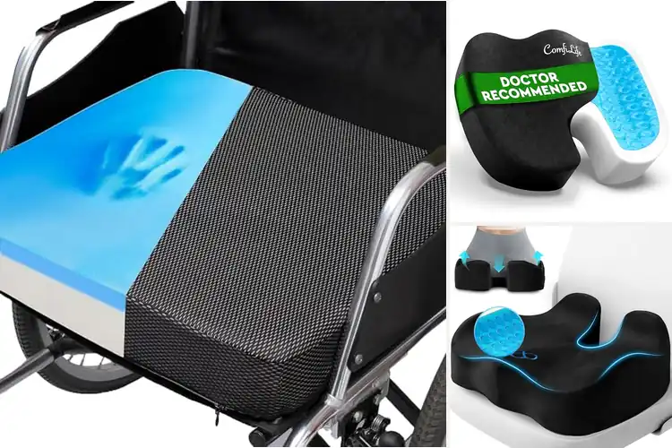 Detailed view of Best Gel Memory Foam Cushions For Comfort