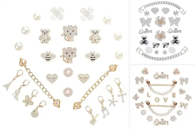 Detailed view of Best Gift For Her Bling Shoe Charms