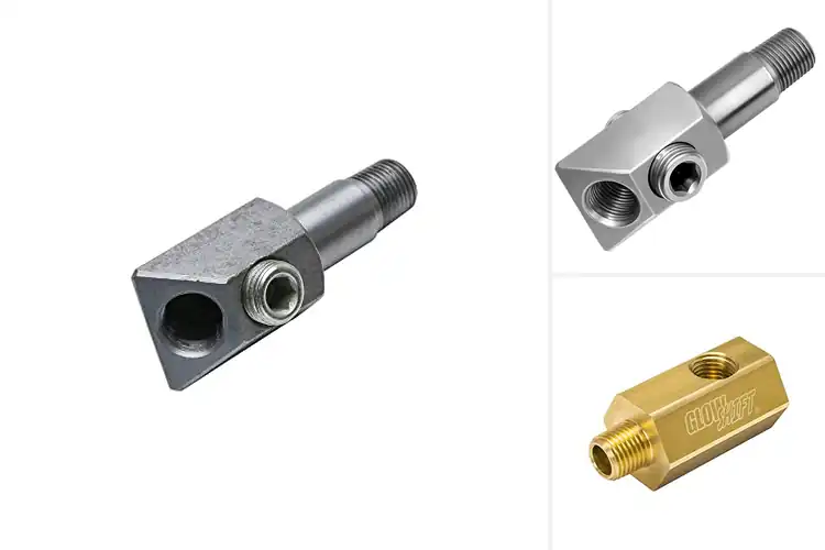 Detailed view of Best GlowShift Oil Pressure Sensor Adapter