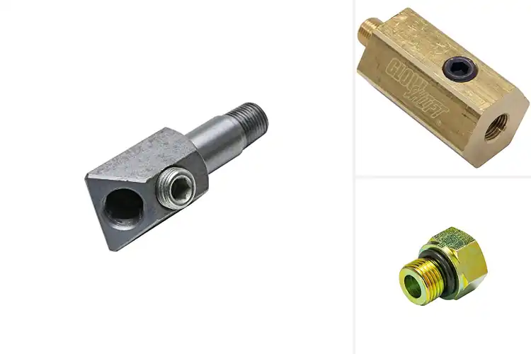 Detailed view of Best GlowShift Oil Pressure Sensor Adapters