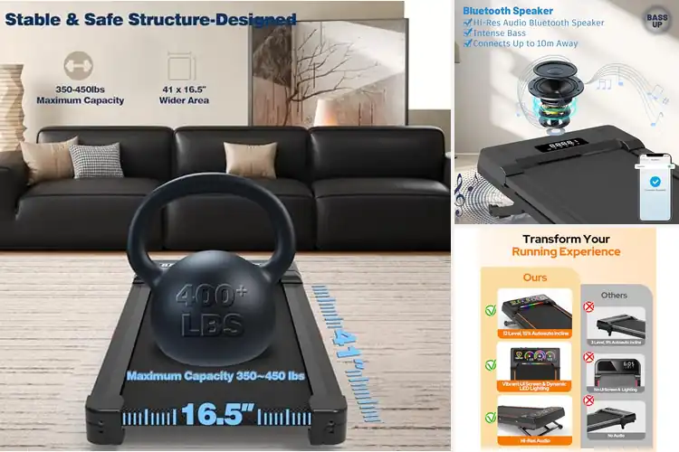 Detailed view of Best Heavy Duty Walking Pads