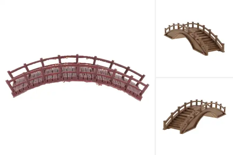 Detailed view of Best Micro Landscape Bridge Models For Bonsai