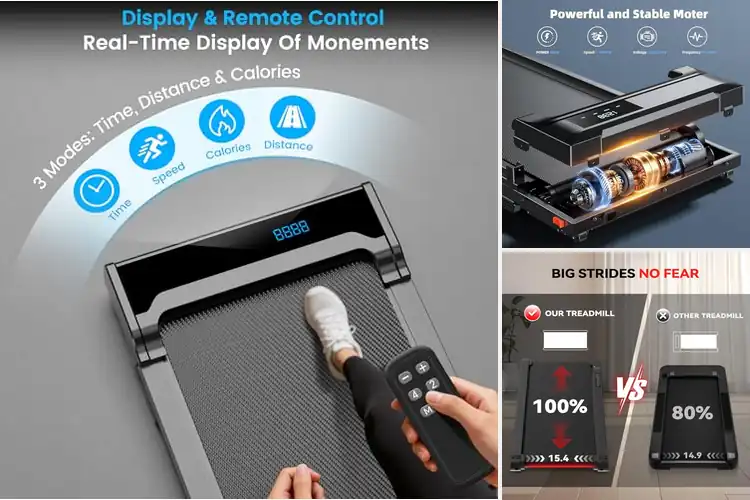 Detailed view of Best Office Walking Machines: Boost Productivity & Health