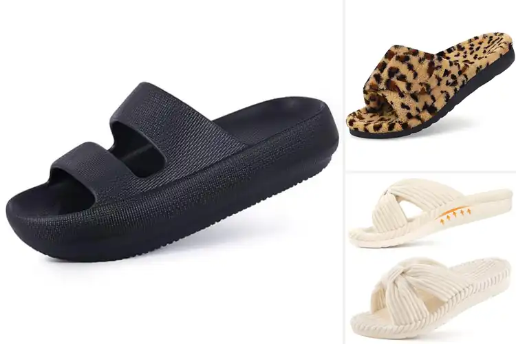 Detailed view of Best Plantar Fasciitis Slippers