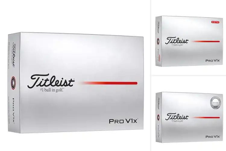 Detailed view of Best Pro V1X Golf Balls