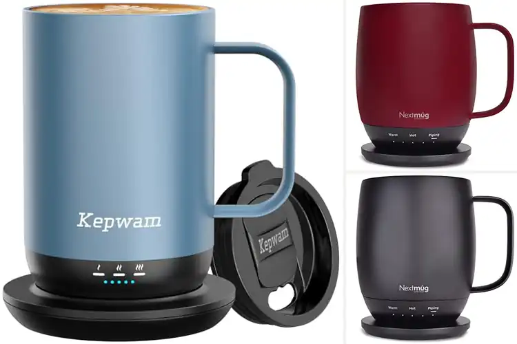 Detailed view of Best Rechargeable Coffee Mugs to Keep Your Drink Hot All Day