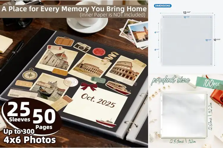 Detailed view of Best Scrapbook Page Refills