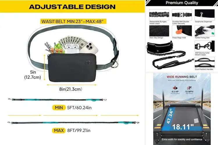 Detailed view of Best Shock Absorption Running Belt
