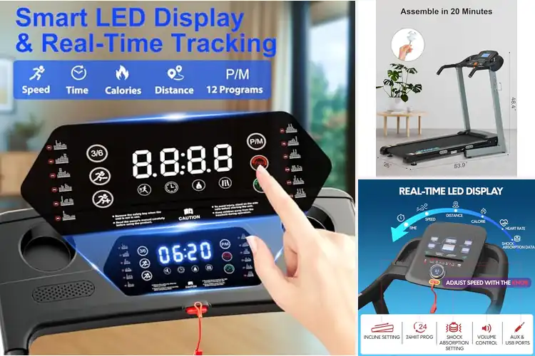 Detailed view of Best Shock Absorption Treadmills: Protect Your Joints