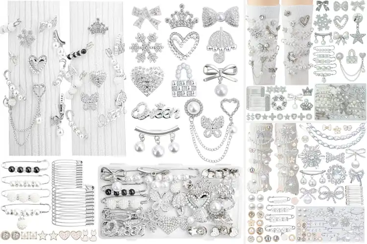 Detailed view of Best Silver Shoe Accessories