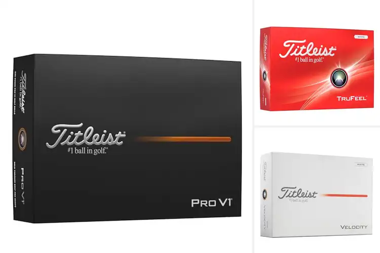 Detailed view of Best Titleist Golf Balls