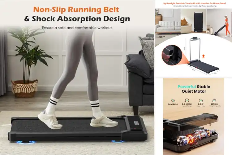 Detailed view of Best Under Desk Treadmills