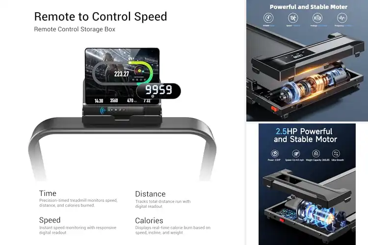 Detailed view of Best Walking Pad Treadmills