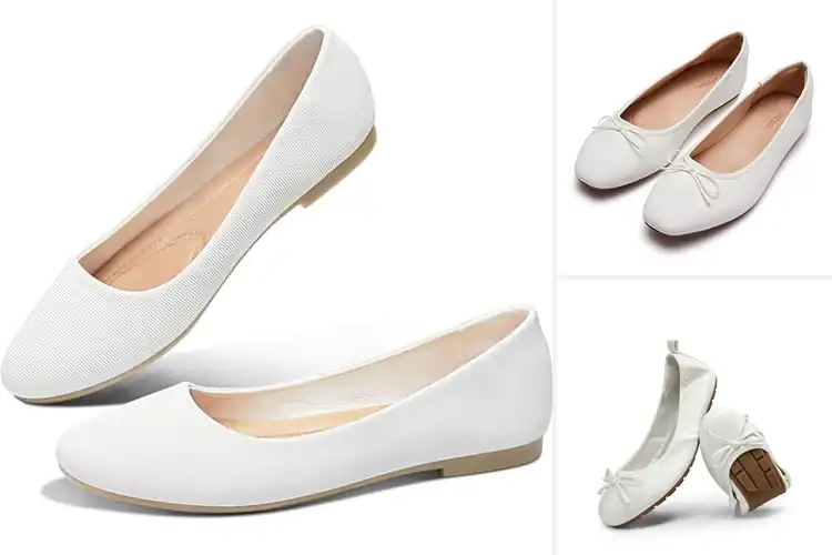 Detailed view of Best White Flats